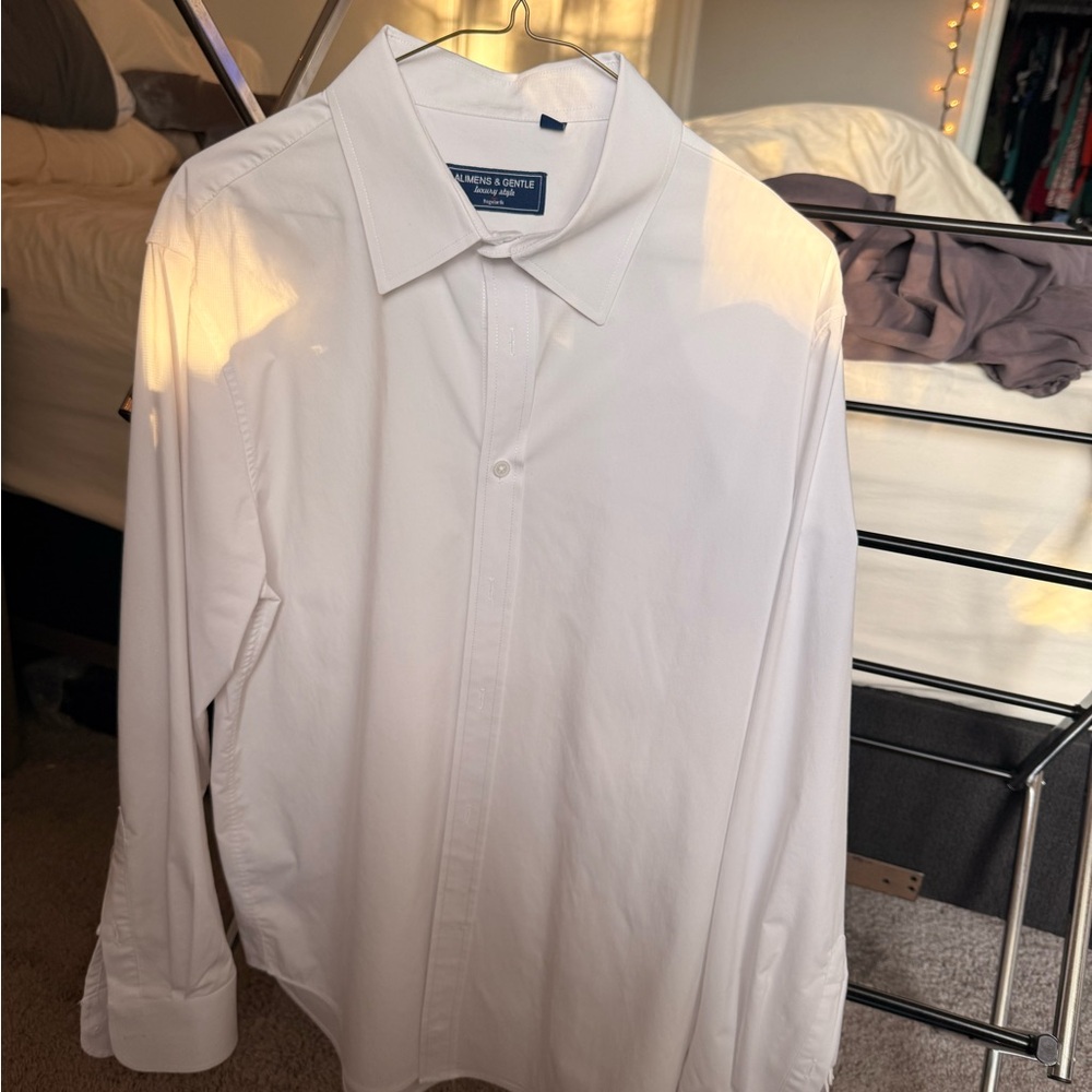 White Men's Shirt by